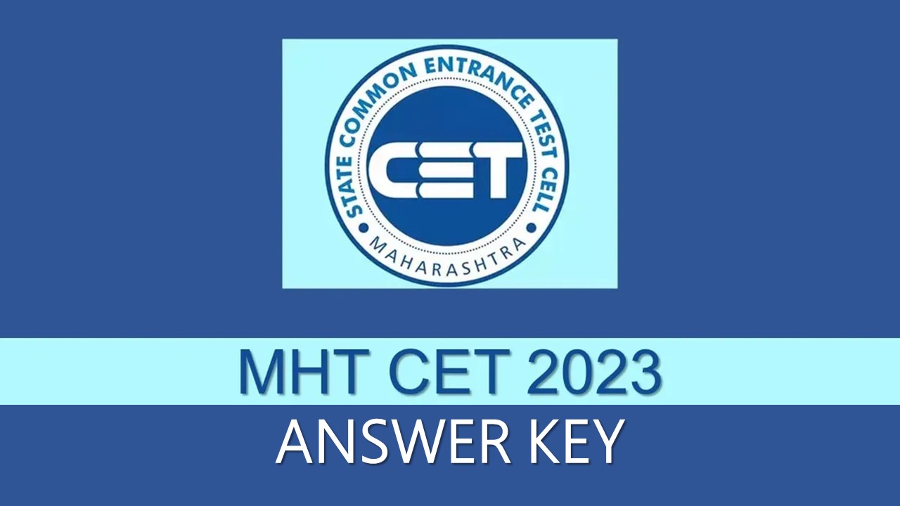 mht cet answer key 2023
