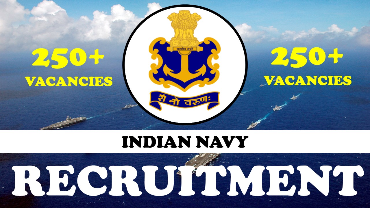 Indian Navy Recruitment 2023 for Senior Draughtsman: 250+ Vacancies Available, Apply Fast, Know Application Procedure