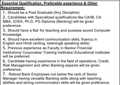 Nainital Bank Recruitment 2023-Eligibility Requirements
