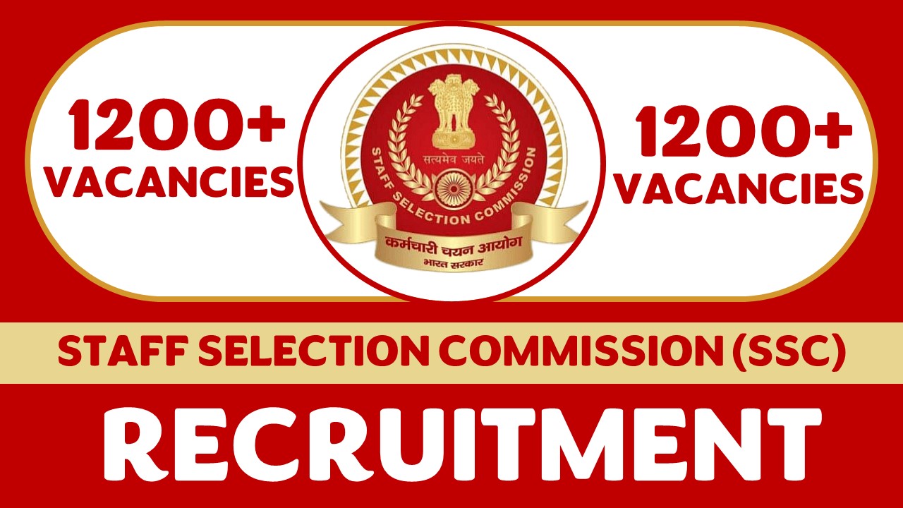 SSC Recruitment 2023 for Stenographer: Notification Released for 1200+ Vacancies, Check Process to Apply
